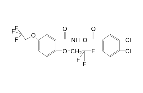 N-[2,5-BIS(2,2,2-TRIFLUOROETHOXY)BENZOYL]-O-(3,4-DICHLOROBENZOYL)HYDROXYLAMINE