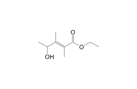 Ethyl 4-hydroxy-2,3-dimethylpent-2-enoate