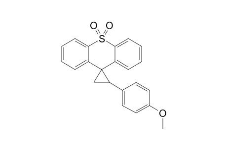 2-Para-methoxyphenyl-spiro-[cyclopropan-1,9'-thioxanthen-S,S-dioxid]