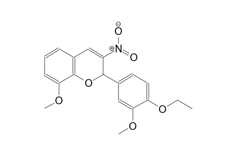 2H-1-benzopyran, 2-(4-ethoxy-3-methoxyphenyl)-8-methoxy-3-nitro-