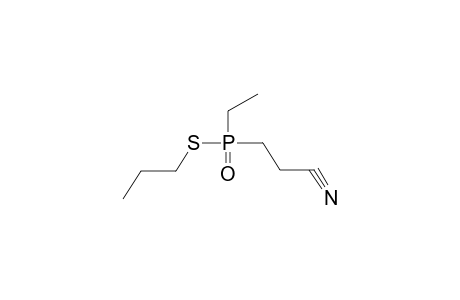 S-PROPYL ETHYL-BETA-CYANOETHYLTHIOPHOSPHINATE