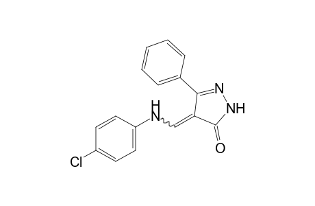 4-[(p-chloroanilino)methylene]-3-phenyl-2-pyrazolin-5-one