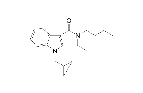 N-Butyl-1-cyclopropylmethyl-N-ethyl-1H-indole-3-carboxamide