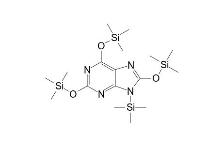 9-(Trimethylsilyl)-2,6,8-tris[(trimethylsilyl)oxy]-9H-purine