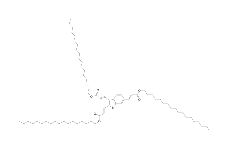 (2E,2'E,2''E)-trioctadecyl 3,3',3''-(1-methyl-1H-indole-2,3,6-triyl)triacrylate