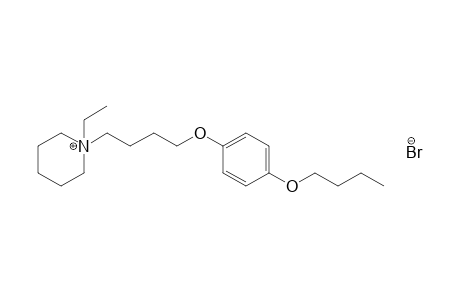 1-[4-(p-butoxyphenoxy)butyl]-1-ethylpiperidinium bromide