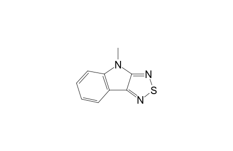 4-Methyl-[1,2,5]thiadiazolo[3,4-b]indole