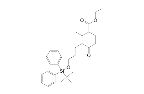 ETHYL_2-METHYL-3-(3-TERT.-BUTYLDIPHENYLSILYLOXYPROPYL)-CYCLOHEX-2-EN-4-ONE_CARBOXYLATE