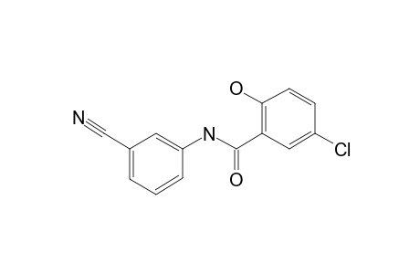 5-Chloro-N-(3-cyanophenyl)-2-hydroxybenzamide