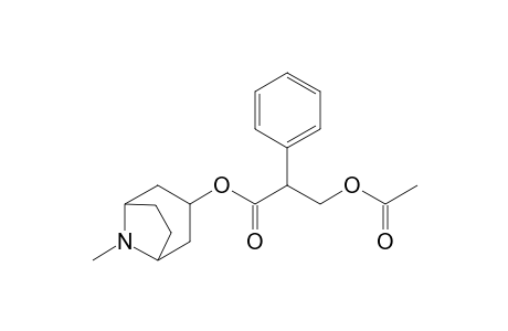 (8-methyl-8-azabicyclo[3.2.1]octan-3-yl) 3-acetoxy-2-phenyl-propanoate