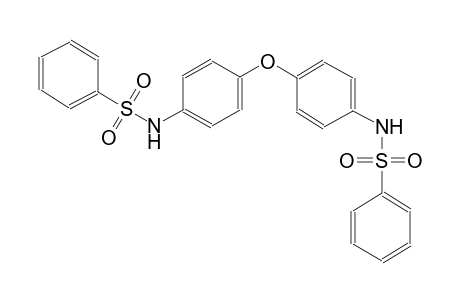 N-(4-{4-[(phenylsulfonyl)amino]phenoxy}phenyl)benzenesulfonamide