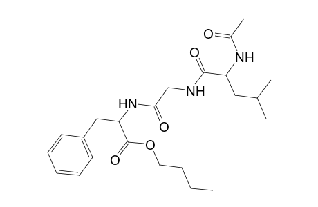 Butyl 2-[(([2-(acetylamino)-4-methylpentanoyl]amino)acetyl)amino]-3-phenylpropanoate