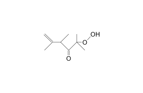 2,4,5-Trimethyl-2-hydroperoxy-5-hexen-3-one
