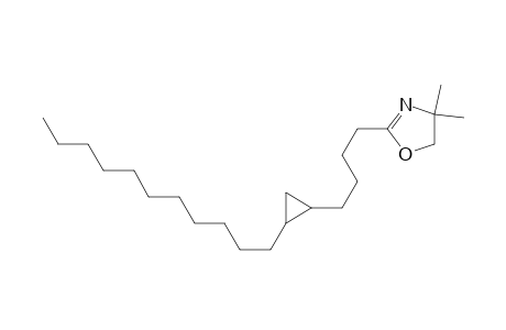 2[(2'-undecylcyclopropyl)butyl]-4,4-dimethyloxazoline
