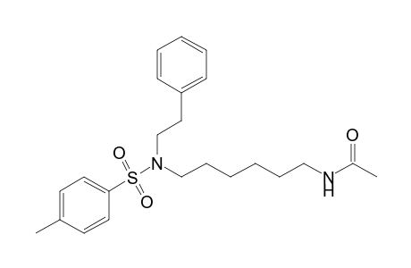 N-phenethyl-N-(6-acetamidohexyl)-p-toluolsulfonamide