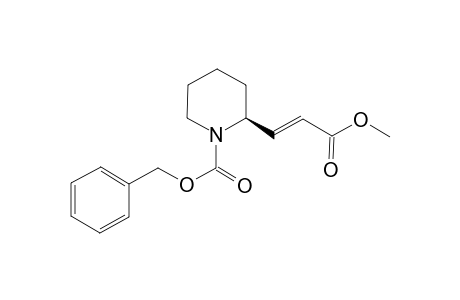 (S,E)-(-)-Methyl 3-[N-(benzyloxycarbonyl)-2-piperidyl]acrylate