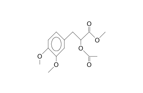 Methyl 2-acetoxy-3-(3,4-dimethoxyphenyl)propanoate