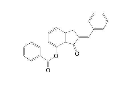 2-Benzylidene-3-oxo-4-indanyl benzoate