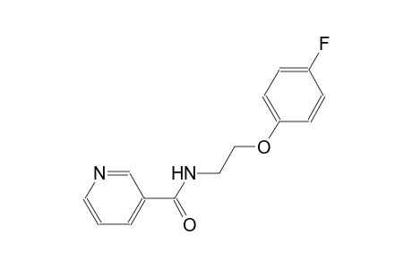 N-[2-(4-fluorophenoxy)ethyl]nicotinamide