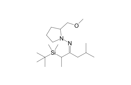 1-[2'-(t-Butyldimethylsilyl)-5'-methylhex-3'-ylideneamino]-2-(methoxymethyl)pyrrolidine