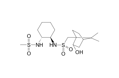 (1S,2R,4S,1'R,2'R)-N-{trans-2'-[7,7-Dimethyl-2-hydrxybicyclo[2.2.1]hept-1-ylmethylsulfonamino]cyclohexyl}-methanesulfonamide