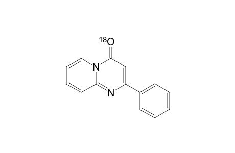 2-Phenyl-4H-pyrido[1,2-a]pyrimidin-4[18O]-one