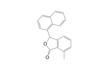 1(3H)-Isobenzofuranone, 7-methyl-3-(1-naphthalenyl)-