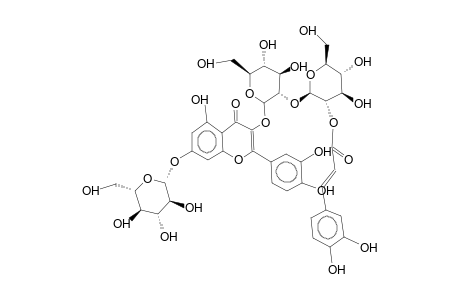 QUERCETIN-3-O-BETA-D-[2E-CAFFEOYL-BETA-D-GLUCOPYRANOSYL-(1->2)-GLUCOPYRANOSIDE]-7-O-BETA-D-GLUCOPYRANOSIDE