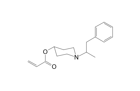 1-(1-Phenylpropan-2-yl)piperidin-4-yl-prop-2-enoate