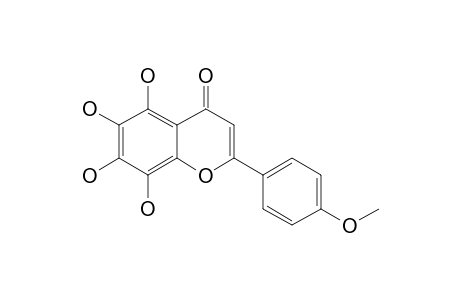 5,6,7,8-TETRAHYDROXY-4'-METHOXYFLAVONE;5,6,7,8-TETRAHYDROXY-2-(4-METHOXYPHENYL)-4H-1-BENZOPYRAN-4-ONE