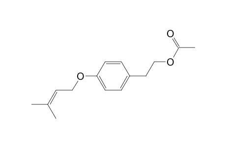 2-[4-(3-methylbut-2-enoxy)phenyl]ethyl acetate