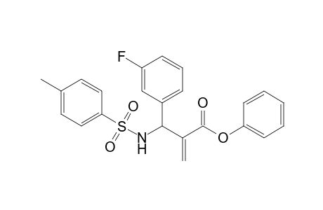 Phenyl 2-[(3-Fluorophenyl)(toluene-4-sulfonylamino)methyl]acrylate