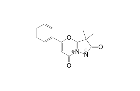 3,3-DIMETHYL-2,7-DIOXO-5-PHENYL-3,7-DIHYDRO-2H-PYRAZOLO-[5,1-B]-[1,3]-OXAZIN-8-IUM-1-IDE