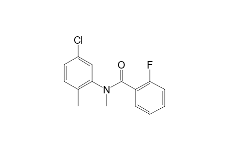 N-(5-Chloro-2-methylphenyl)-2-fluorobenzamide, N-methyl-