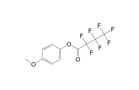 4-Methoxyphenol, heptafluorobutyrate