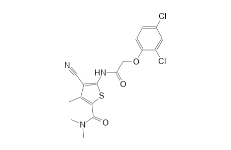 4-cyano-5-{[(2,4-dichlorophenoxy)acetyl]amino}-N,N,3-trimethyl-2-thiophenecarboxamide
