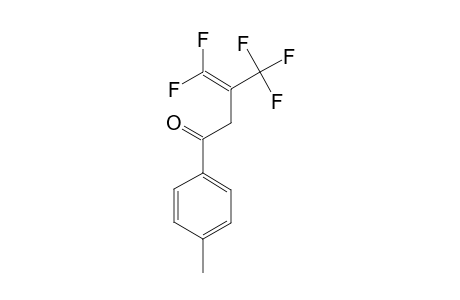 4,4-DIFLUORO-1-(4-METHYLPHENYL)-3-(TRIFLUOROMETHYL)-BUT-3-EN-1-ONE