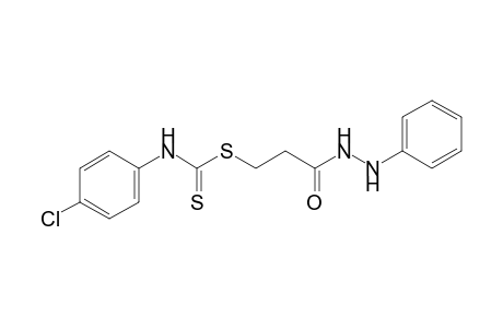 3-mercaptopropionic acid, phenylhydrazide, (p-chlorophenyl)dithiocarbanilate