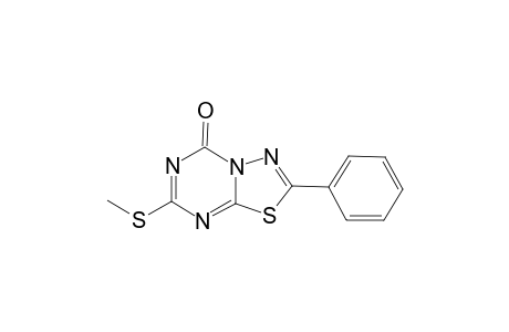 7-(Methylsulfanyl)-2-phenyl-5H-[1,3,4]thiadiazolo[3,2-a][1,3,5]triazin-5-one