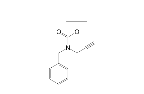 N-(benzyl)-N-propargyl-carbamic acid tert-butyl ester