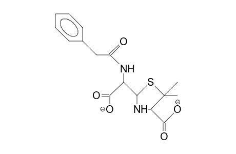 (5R,6R)-Benzyl-penicilloic acid, dianion