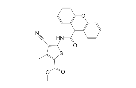 methyl 4-cyano-3-methyl-5-[(9H-xanthen-9-ylcarbonyl)amino]-2-thiophenecarboxylate