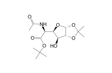 .alpha.-D-Glucofuranuronic acid, 5-(acetylamino)-5-deoxy-1,2-O-(1-methylethylidene)-, 1,1-dimethylethyl ester
