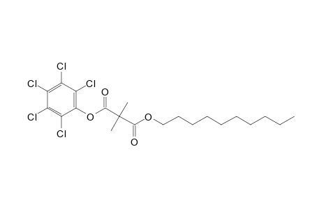 Dimethylmalonic acid, decyl pentachlorophenyl ester