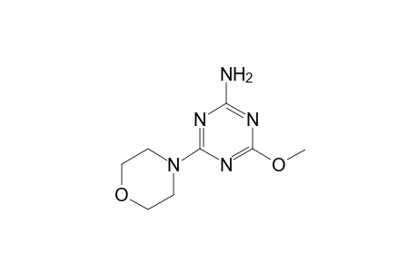 4-Methoxy-6-(4-morpholinyl)-1,3,5-triazin-2-amine