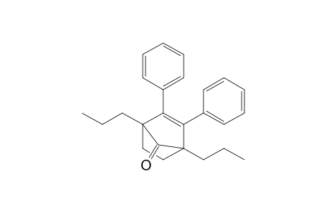 1,4-Dipropyl-2,3-diphenylbicyclo[2.2.1]hept-2-en-7-one