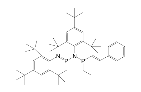 [ ( Ethylphosphanyl) (2,4,6-tri-t-butylphenyl)amino ][ (2',4',6'-tri-t-butylphenyl)imino ] phosphane
