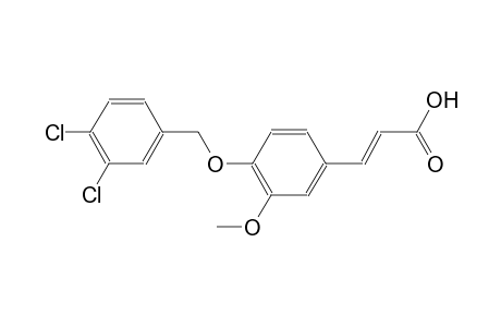 2-propenoic acid, 3-[4-[(3,4-dichlorophenyl)methoxy]-3-methoxyphenyl]-, (2E)-