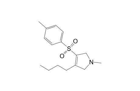 3-n-Butyl-4-(p-toluenesulfonyl)-1-methyl-2,5-dihydro-1H-pyrrole