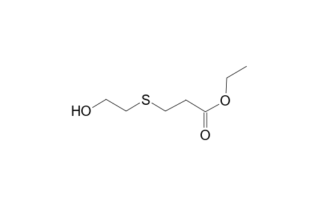 propanoic acid, 3-[(2-hydroxyethyl)thio]-, ethyl ester